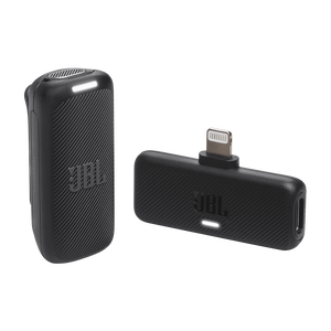 JBL Quantum Stream Wireless Lightning - Black - Wearable wireless streaming microphone for Lightning connection - Back